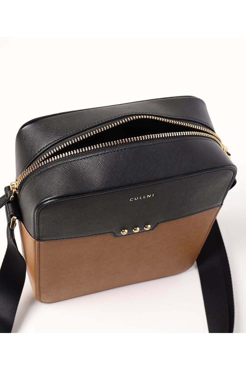 【クルニ/CULLNI】のSquare Leather ショルダーバッグ 人気、トレンドファッション・服の通販 founy(ファニー) 　ファッション　Fashion　レディースファッション　Fashion for Women　バッグ　Bags　ユニセックス　Unisex, Genderless　スタイリッシュ　Stylish, Fashionable　スタッズ　Studs, Metal Accents　スマート　Smart, Elegant　ポケット　Pocket, Pocket Detail　財布　Wallet, Purse　other-5|ID: prp329100004560640 ipo3291000000035865956