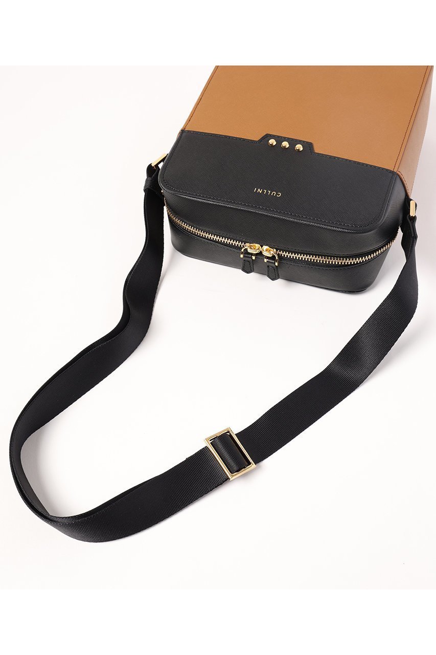 【クルニ/CULLNI】のSquare Leather ショルダーバッグ 人気、トレンドファッション・服の通販 founy(ファニー) 　ファッション　Fashion　レディースファッション　Fashion for Women　バッグ　Bags　ユニセックス　Unisex, Genderless　スタイリッシュ　Stylish, Fashionable　スタッズ　Studs, Metal Accents　スマート　Smart, Elegant　ポケット　Pocket, Pocket Detail　財布　Wallet, Purse　other-7|ID: prp329100004560640 ipo3291000000035865958