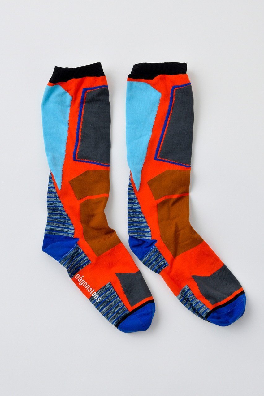 【ナゴンスタンス/nagonstans】の【6/4 12:00販売開始】Mix color Socks/ソックス インテリア・キッズ・メンズ・レディースファッション・服の通販 founy(ファニー) 　ファッション　Fashion　レディースファッション　WOMEN　ソックス　Socks　レッグウェア　Legwear　ソックス　Socks　ボーダー　Border　ミックス　Mix　メランジ　Melange　ワンポイント　One Point　Orange|ID: prp329100004562016 ipo3291000000032256846