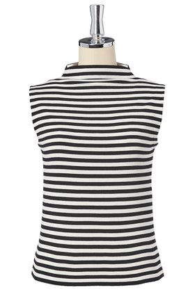 【デイジーリン/DAISY LIN】のBorder Knit Top “Stylish French” 人気、トレンドファッション・服の通販 founy(ファニー) ファッション Fashion レディースファッション WOMEN トップス・カットソー Tops/Tshirt ニット Knit Tops キャミソール / ノースリーブ No Sleeves シャツ/ブラウス Shirts/Blouses ロング / Tシャツ T-Shirts カットソー Cut and Sewn おすすめ Recommend キャミソール Camisole タンク Tank ノースリーブ No Sleeve ボトルネック Bottleneck ボーダー Border モダン Modern ワイド Wide エレガント 上品 Elegant 人気 Popularity 夏 Summer NEW・新作・新着・新入荷 New Arrivals |ID:prp329100004562025