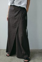 【ハー/HER.】の【6/5 12:00販売開始】フロントラップワイドパンツ ダークブラウン|ID: prp329100004562027 ipo3291000000032256891