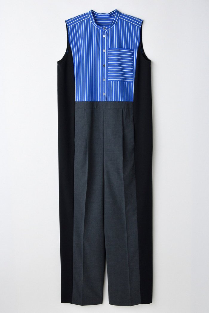 【エンフォルド/ENFOLD】のTROMPE-L OEIL ALL-IN-ONE/オールインワン インテリア・キッズ・メンズ・レディースファッション・服の通販 founy(ファニー) https://founy.com/ ファッション Fashion レディースファッション Fashion for Women パンツ Pants & Trousers コンパクト Compact, Small Size リラックス Relax, Relaxed Fit ルーズ Loose, Oversized 切替 Switching, Contrast Panel A/W・秋冬 Autumn/Winter |ID: prp329100004562028 ipo3291000000035450757