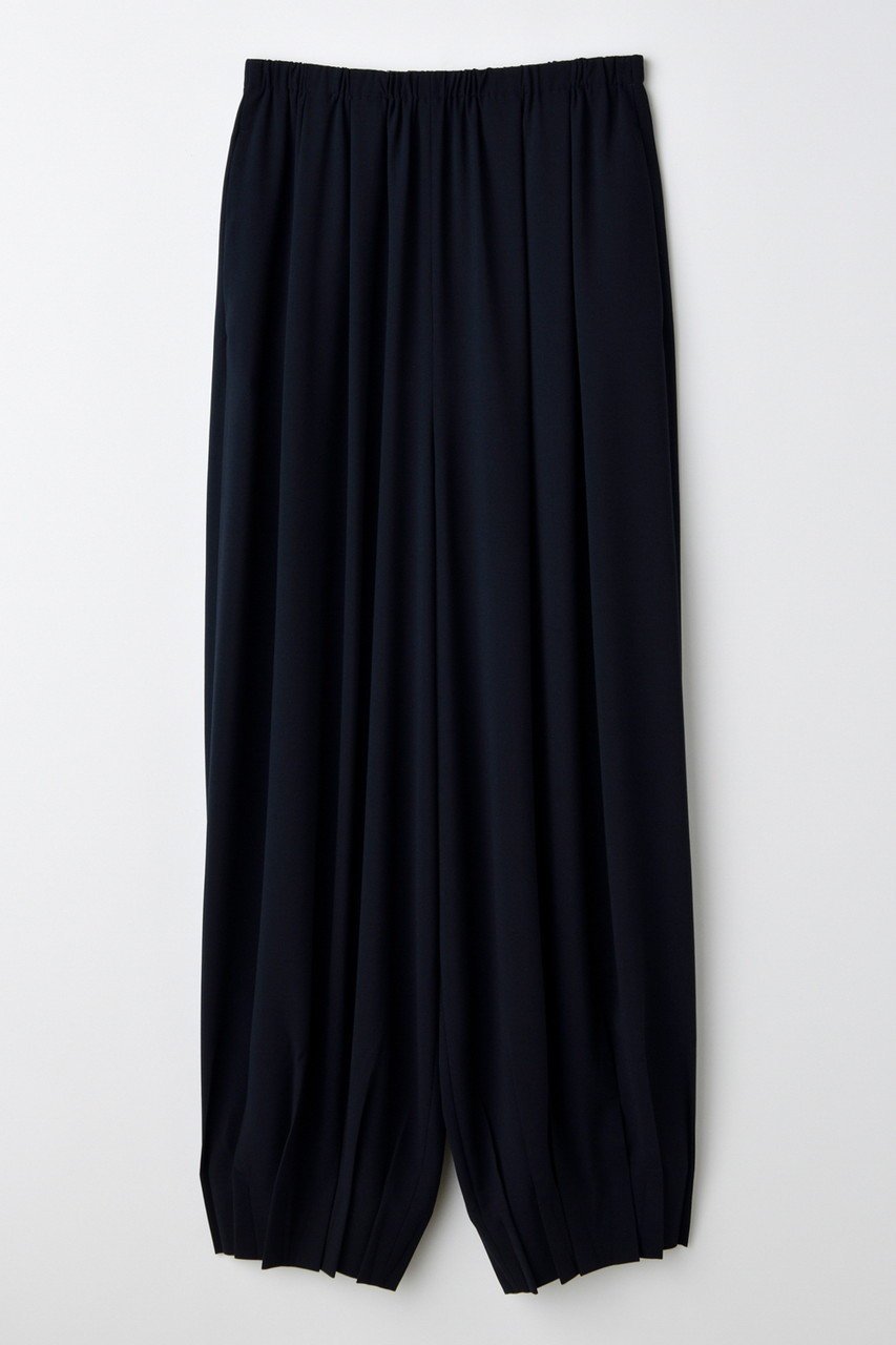 【エンフォルド/ENFOLD】のTACK-HEM PANTS/パンツ インテリア・キッズ・メンズ・レディースファッション・服の通販 founy(ファニー) 　ファッション　Fashion　レディースファッション　Fashion for Women　パンツ　Pants & Trousers　バルーン　Balloon, Balloon Silhouette　リラックス　Relax, Relaxed Fit　ワイド　Wide, Wide Fit　ダークネイビー|ID: prp329100004562031 ipo3291000000035660976