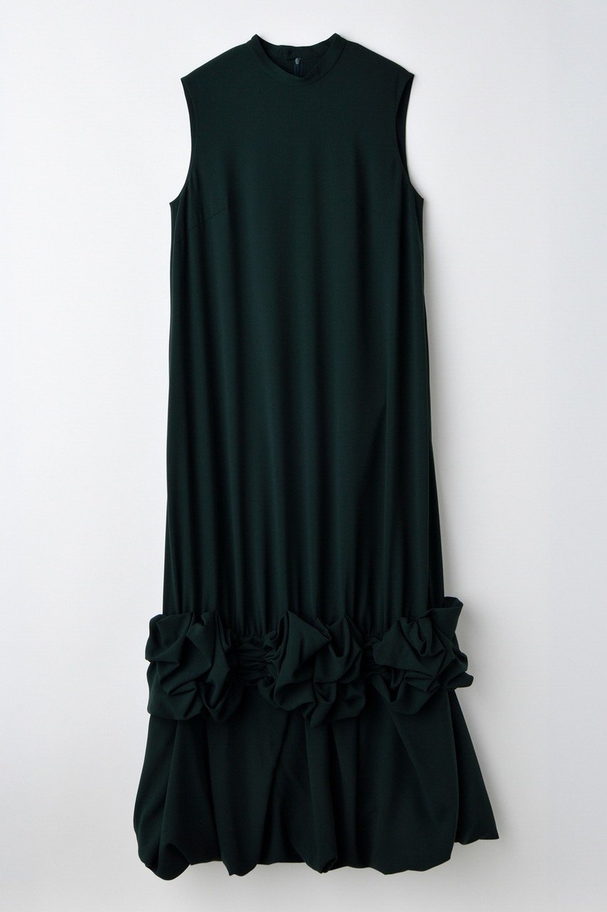【エンフォルド/ENFOLD】の【6/4 12:00販売開始】BALLOON-FRILL TANK-TOPS DRESS/ドレス・ワンピース インテリア・キッズ・メンズ・レディースファッション・服の通販 founy(ファニー) 　ファッション　Fashion　レディースファッション　WOMEN　ワンピース　Dress　ドレス　Party Dresses　チュニック　Tunic　シンプル　Simple　チュニック　Tunic　ドレス　Dress　ブルゾン　Blouson　ロング　Long　エレガント 上品　Elegant　夏　Summer　NEW・新作・新着・新入荷　New Arrivals　ダークグリーン|ID: prp329100004562032 ipo3291000000032256917
