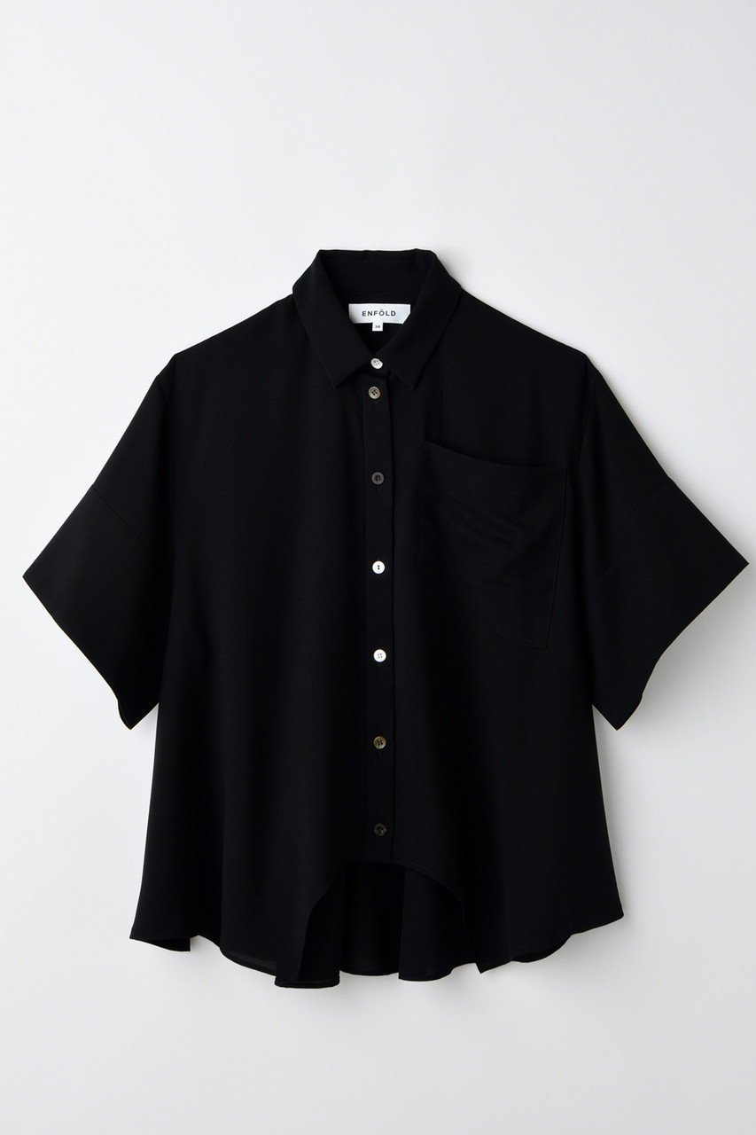 【エンフォルド/ENFOLD】の【6/4 12:00販売開始】HALL SHIRT/シャツ 人気、トレンドファッション・服の通販 founy(ファニー) 　ファッション　Fashion　レディースファッション　WOMEN　トップス・カットソー　Tops/Tshirt　シャツ/ブラウス　Shirts/Blouses　ショート　Short　スリーブ　Sleeve　ドレープ　Drape　エレガント 上品　Elegant　今季　This Season　NEW・新作・新着・新入荷　New Arrivals　 other-1|ID: prp329100004562033 ipo3291000000032256919