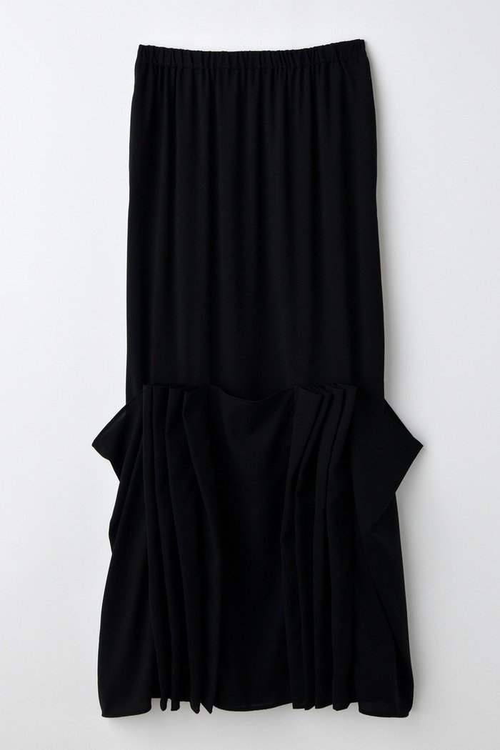 【エンフォルド/ENFOLD】のCONNECT-TACK SKIRT/スカート インテリア・キッズ・メンズ・レディースファッション・服の通販 founy(ファニー) https://founy.com/ ファッション Fashion レディースファッション Fashion for Women スカート Skirts ロングスカート Long Skirts / Maxi & Midi Skirts ジョーゼット Georgette, Semi-Sheer Fabric スリット Slit, Slit Detail ランダム Random, Irregular リラックス Relax, Relaxed Fit ロング Long, Long-Length エレガント 上品 Elegant |ID: prp329100004562034 ipo3291000000036640298