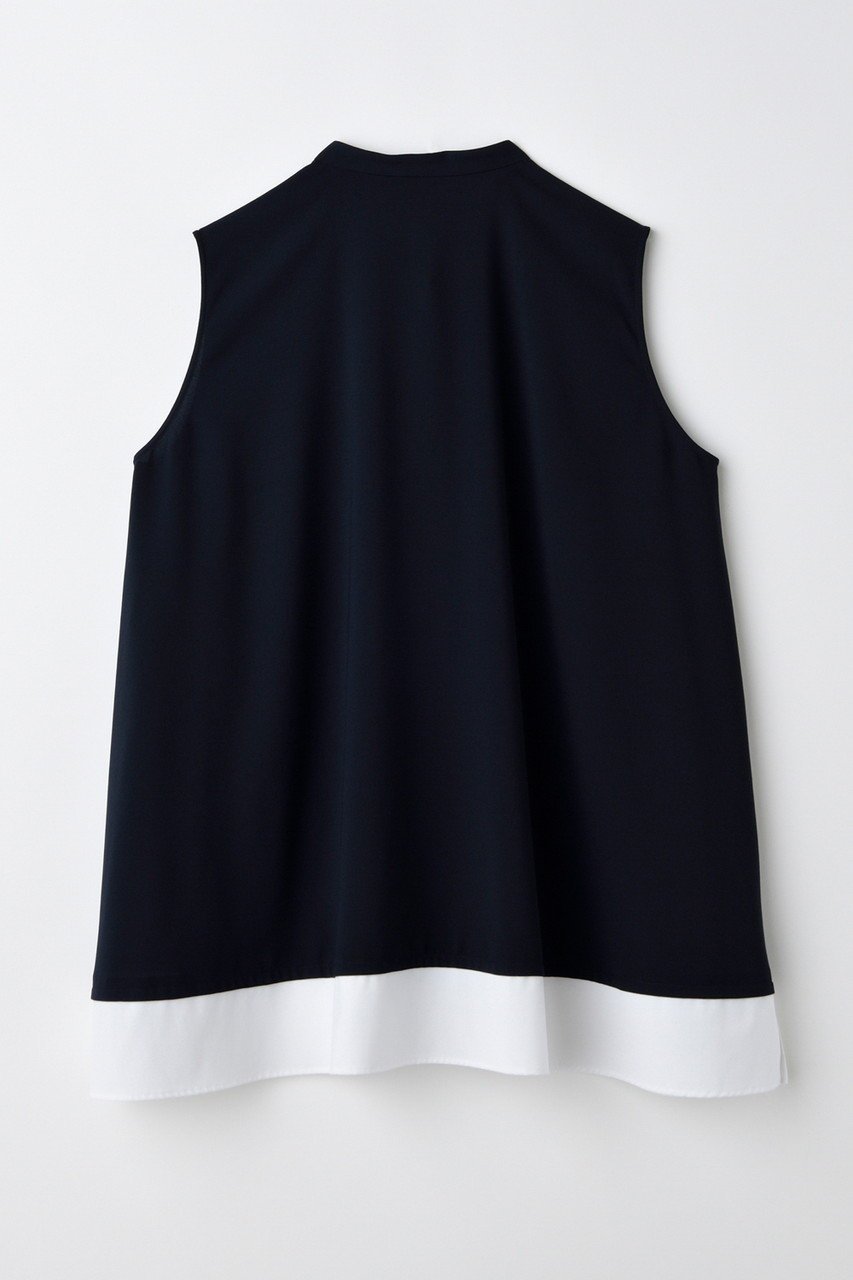 【エンフォルド/ENFOLD】の【6/4 12:00販売開始】LAYERED A-LINE TANK-TOPS/タンクトップ 人気、トレンドファッション・服の通販 founy(ファニー) 　ファッション　Fashion　レディースファッション　WOMEN　トップス・カットソー　Tops/Tshirt　キャミソール / ノースリーブ　No Sleeves　シャツ/ブラウス　Shirts/Blouses　スリーブ　Sleeve　タンク　Tank　ノースリーブ　No Sleeve　エレガント 上品　Elegant　NEW・新作・新着・新入荷　New Arrivals　other-2|ID: prp329100004562035 ipo3291000000032256931