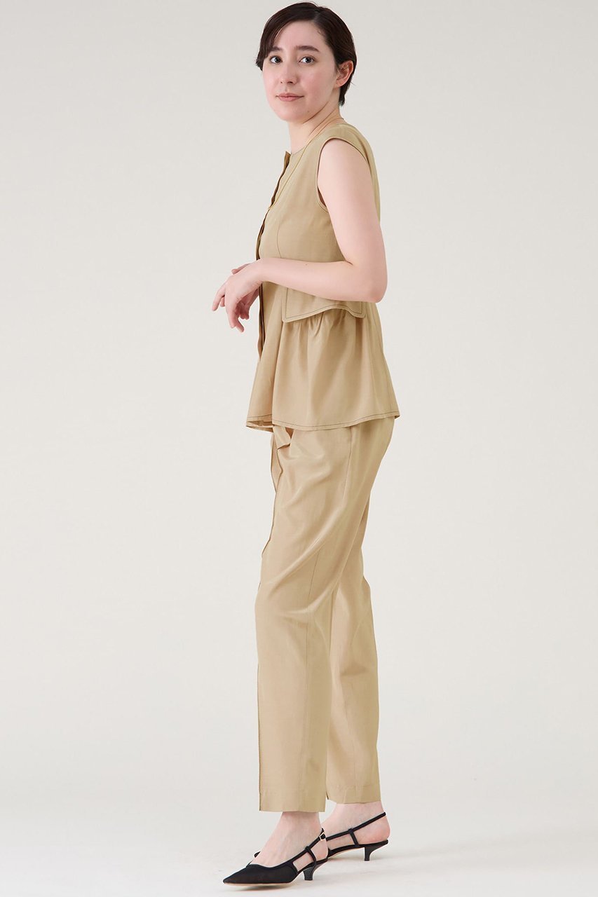 【マルティニーク/martinique】のシルキーファイユバレルパンツ 人気、トレンドファッション・服の通販 founy(ファニー) ファッション Fashion レディースファッション Fashion for Women パンツ Pants & Trousers おすすめ Recommended / Our Picks セットアップ Set-Up, Coordinated Outfit リラックス Relax, Relaxed Fit 夏 Summer 春 Spring S/S・春夏 SS, Spring/Summer, Warm Season other-5|ID: prp329100004562039 ipo3291000000035311163