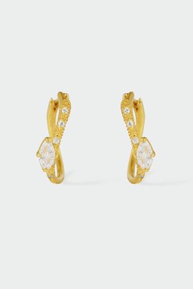 【アヤミ ジュエリー/AYAMI jewelry】のMarquise Flow ピアス 人気、トレンドファッション・服の通販 founy(ファニー) ファッション Fashion レディースファッション Fashion for Women ジュエリー Jewelry ファッションリング Fashion Rings イヤリング・フープ・ドロップタイプ Hoop, Drop & Clip Earrings イヤリング Earrings シンプル Simple, Minimal フェミニン Feminine, Girly フォルム Silhouette, Form フープ Hoop, Hoop Earrings |ID:prp329100004562042