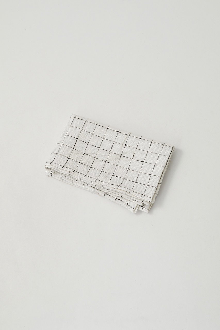 【リネンアンドデコール/LINEN & DECOR / GOODS】のGrid キッチンタオル 人気、トレンドファッション・服の通販 founy(ファニー) 　グラス　Glass　シンプル　Simple　タオル　Towel　チェック　Check　モダン　Modern　リネン　Linen　吸水　Water Absorption　皿　Dish　other-3|ID: prp329100004562048 ipo3291000000032257020