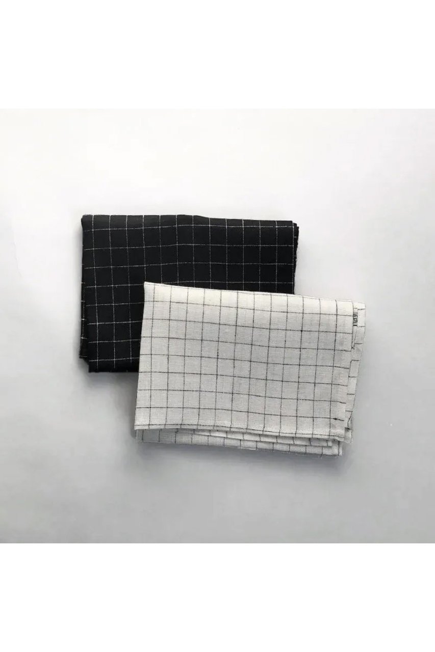 【リネンアンドデコール/LINEN & DECOR / GOODS】のGrid キッチンタオル 人気、トレンドファッション・服の通販 founy(ファニー) 　グラス　Glass　シンプル　Simple　タオル　Towel　チェック　Check　モダン　Modern　リネン　Linen　吸水　Water Absorption　皿　Dish　other-5|ID: prp329100004562048 ipo3291000000032257022