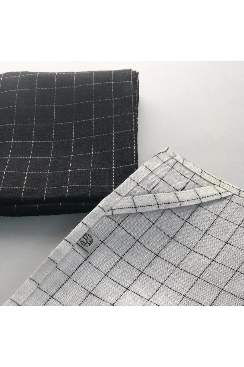 【リネンアンドデコール/LINEN & DECOR / GOODS】のGrid キッチンタオル 人気、トレンドファッション・服の通販 founy(ファニー) 　グラス　Glass　シンプル　Simple　タオル　Towel　チェック　Check　モダン　Modern　リネン　Linen　吸水　Water Absorption　皿　Dish　other-6|ID: prp329100004562048 ipo3291000000032257023