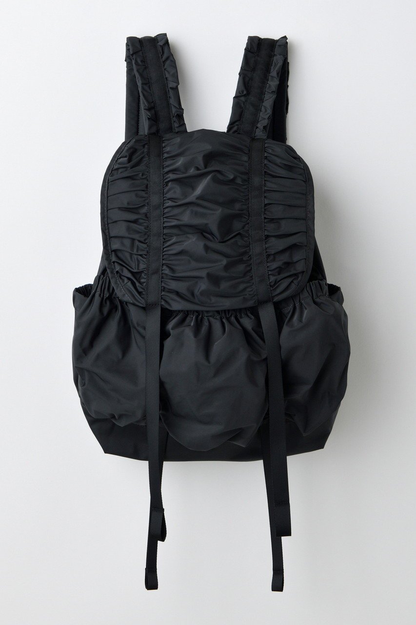 【エンフォルド/ENFOLD】のGATHER BACKPACK/バックパック インテリア・キッズ・メンズ・レディースファッション・服の通販 founy(ファニー) ファッション Fashion レディースファッション Fashion for Women バッグ Bags エレガント 上品 Elegant ギャザー Gathered, Ruffled スーツ Suit, Formalwear セットアップ Set-Up, Coordinated Outfit タフタ Taffeta, Structured Fabric ツイル Twist, Twisted Detail ポケット Pocket, Pocket Detail モチーフ Motif, Design Theme リュック Backpack, Rucksack ダークグレー|ID: prp329100004562051 ipo3291000000035102546
