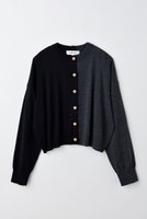 【エンフォルド/ENFOLD】の【6/4 12:00販売開始】BICOLOR CARDIGAN/カーディガン 人気、トレンドファッション・服の通販 founy(ファニー) ファッション Fashion レディースファッション WOMEN トップス・カットソー Tops/Tshirt ニット Knit Tops カーディガン Cardigans ウッド Wood カーディガン Cardigan NEW・新作・新着・新入荷 New Arrivals |ID:prp329100004562058