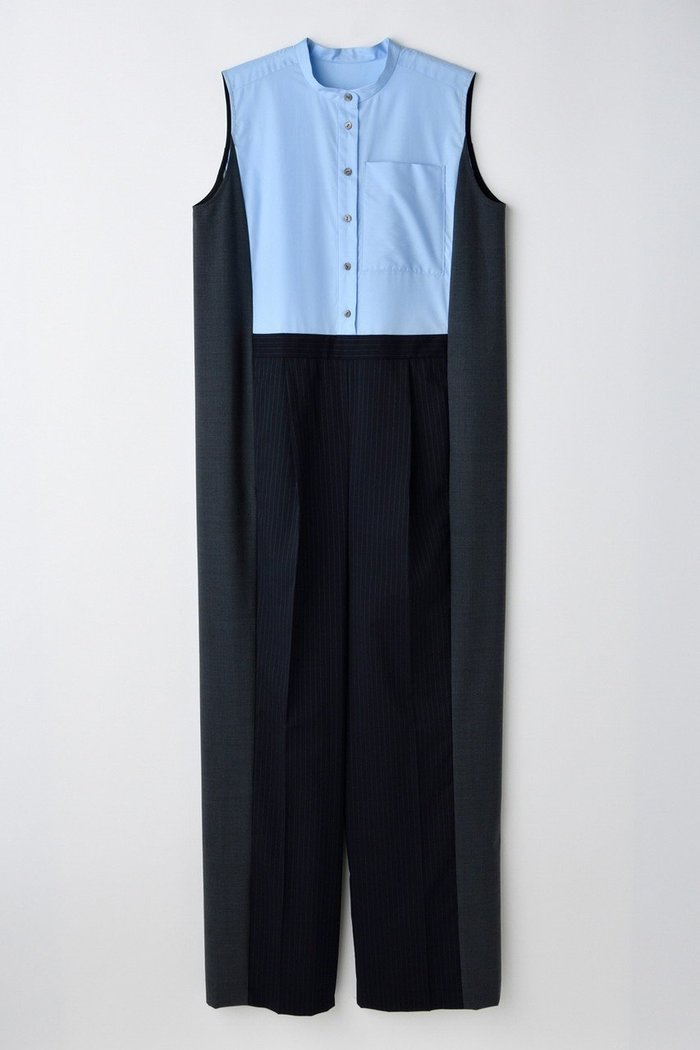 【エンフォルド/ENFOLD】のTROMPE-L OEIL ALL-IN-ONE/オールインワン インテリア・キッズ・メンズ・レディースファッション・服の通販 founy(ファニー) https://founy.com/ ファッション Fashion レディースファッション Fashion for Women パンツ Pants & Trousers コンパクト Compact, Small Size リラックス Relax, Relaxed Fit ルーズ Loose, Oversized 切替 Switching, Contrast Panel A/W・秋冬 Autumn/Winter |ID: prp329100004562060 ipo3291000000036906195