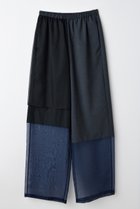 【エンフォルド/ENFOLD】の【6/4 12:00販売開始】MIX-FABRIC PANTS/パンツ チャコールグレー|ID: prp329100004562061 ipo3291000000032257101