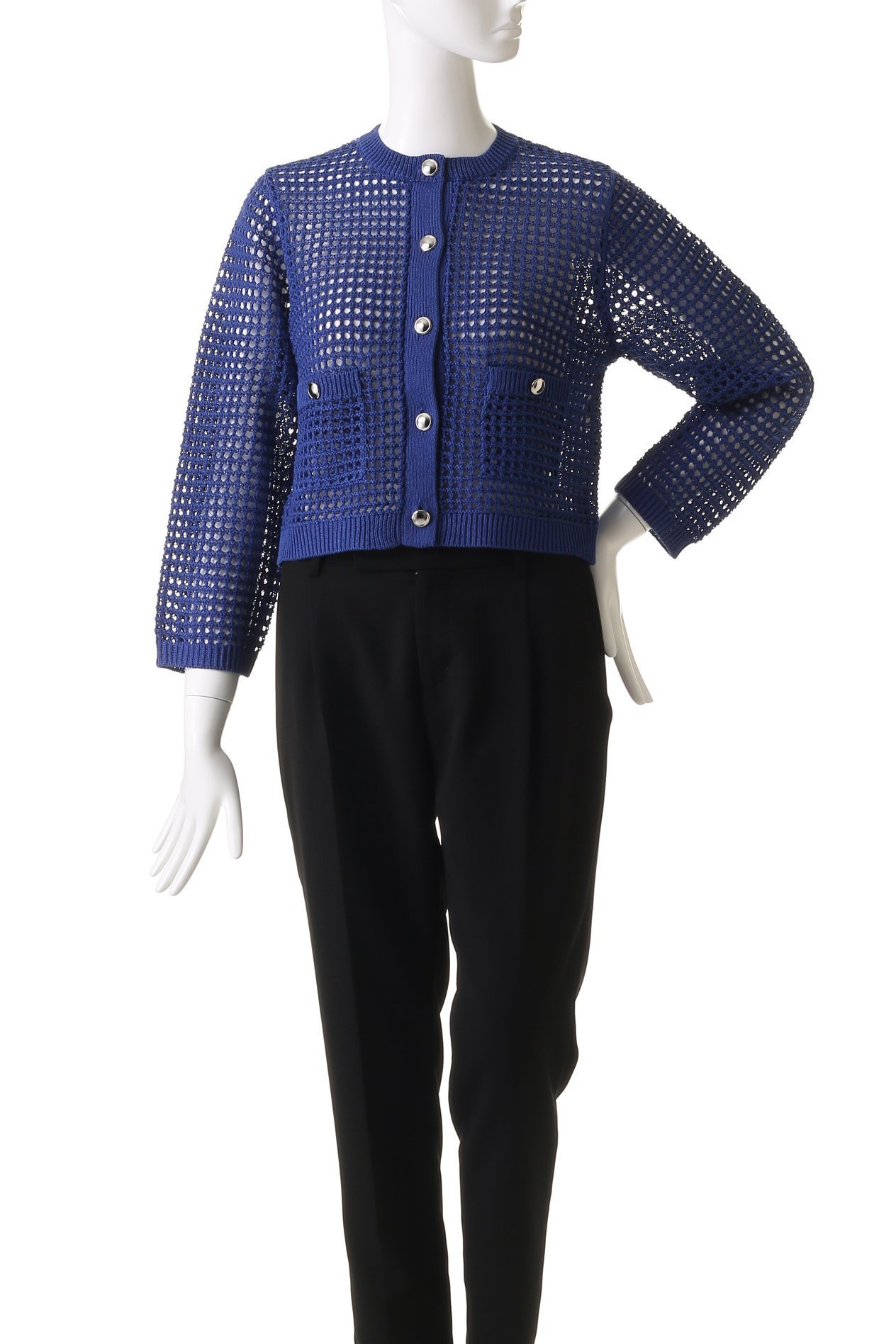 【アルアバイル/allureville】のフィッシュネットニットジャケット 人気、トレンドファッション・服の通販 founy(ファニー) 　ファッション　Fashion　レディースファッション　WOMEN　カーディガン　Cardigan　ジャケット　Jacket　ポケット　Pocket　エレガント 上品　Elegant　NEW・新作・新着・新入荷　New Arrivals　other-2|ID: prp329100004562071 ipo3291000000032257191