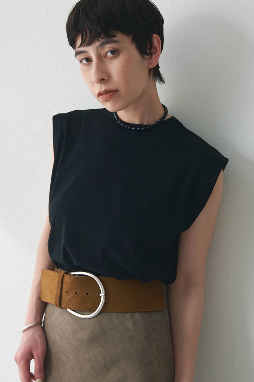 【ウィムガゼット/Whim Gazette】のショルダータックノースリーブプルオーバー 人気、トレンドファッション・服の通販 founy(ファニー) 　ファッション　Fashion　レディースファッション　Fashion for Women　トップス・カットソー　Cut & Sew Tops　キャミソール&ノースリーブ　Camisoles & Sleeveless Tops　シャツ・ブラウス・オフィスカジュアル　Elegant Blouses & Button-Ups　ロングTシャツ・Tシャツ　Longline T-Shirts & Tees　カジュアルプルオーバー・ニットトップス　Pullovers & Knit Tops / Casual Pullovers　カットソー・ベーシックTシャツ　Cut-and-Sewn Tops / Stretch Tees & Basics　キャミソール　Camisole, Spaghetti Strap Top　クール　Cool, Chic　ショルダー　Shoulder, Shoulder Strap　タンク　Tank Top, Sleeveless Top　ノースリーブ　Sleeveless, No-Sleeve　ベビー　Baby, Babywear　ベーシック　Basic, Essential　ボトム　Bottoms, Lower Wear　other-7|ID: prp329100004562074 ipo3291000000035777551