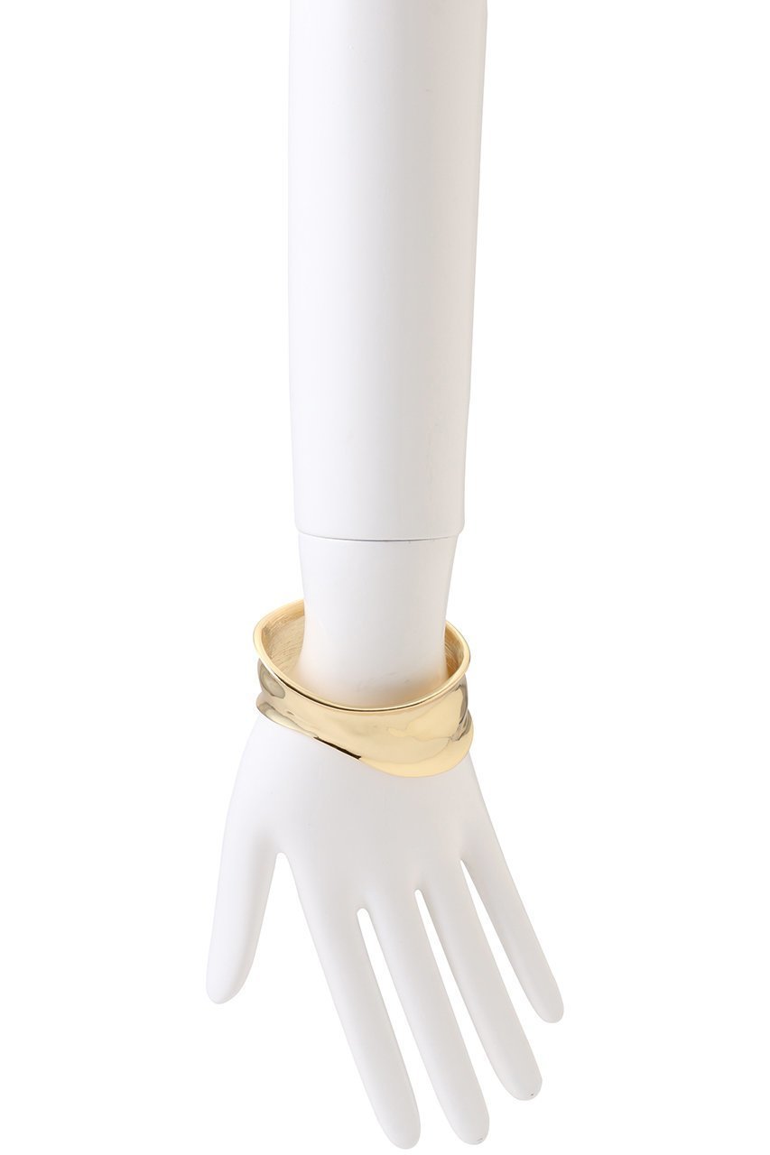 【ランバン オン ブルー/LANVIN en Bleu】のウェーブラインメタルバングル 人気、トレンドファッション・服の通販 founy(ファニー) 　ファッション　Fashion　レディースファッション　Fashion for Women　ジュエリー　Jewelry　チェーン＆カフブレスレット　Cuff & Chain Bracelets　バングル・カフブレスレット　Bangles & Cuff Bracelets　ジュエリー　Jewelry, Accessories　スタイリッシュ　Stylish, Fashionable　バングル　Bangle, Bracelet　再入荷　Restock / Back in Stock　定番　Standard, Basic Item　other-2|ID: prp329100004562075 ipo3291000000035621841