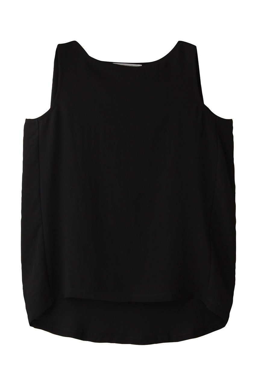 【ミディウミソリッド/MIDIUMISOLID】のn/slv tucked wide PO.S プルオーバー インテリア・キッズ・メンズ・レディースファッション・服の通販 founy(ファニー) 　ファッション　Fashion　レディースファッション　Fashion for Women　トップス・カットソー　Cut & Sew Tops　キャミソール&ノースリーブ　Camisoles & Sleeveless Tops　シャツ・ブラウス・オフィスカジュアル　Elegant Blouses & Button-Ups　カジュアルプルオーバー・ニットトップス　Pullovers & Knit Tops / Casual Pullovers　サマー　Summer, Summer Style　シアー　Sheer, See-Through　ドレープ　Drape, Draping Fabric　ノースリーブ　Sleeveless, No-Sleeve　エレガント 上品　Elegant　夏　Summer　black|ID: prp329100004562091 ipo3291000000035062730