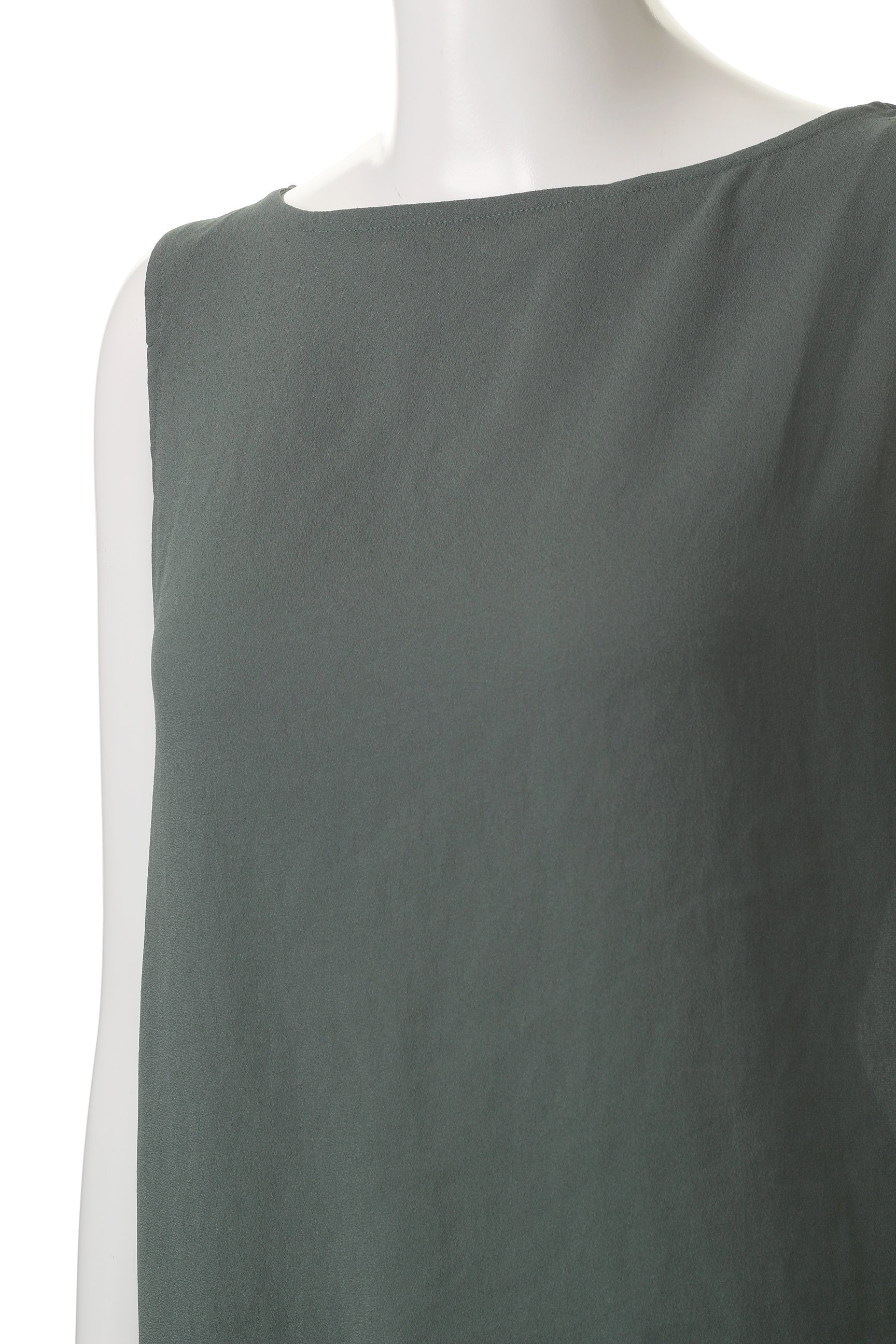 【ミディウミソリッド/MIDIUMISOLID】のn/slv tucked wide PO.S プルオーバー 人気、トレンドファッション・服の通販 founy(ファニー) 　ファッション　Fashion　レディースファッション　Fashion for Women　トップス・カットソー　Cut & Sew Tops　キャミソール&ノースリーブ　Camisoles & Sleeveless Tops　シャツ・ブラウス・オフィスカジュアル　Elegant Blouses & Button-Ups　カジュアルプルオーバー・ニットトップス　Pullovers & Knit Tops / Casual Pullovers　サマー　Summer, Summer Style　シアー　Sheer, See-Through　ドレープ　Drape, Draping Fabric　ノースリーブ　Sleeveless, No-Sleeve　エレガント 上品　Elegant　夏　Summer　other-5|ID: prp329100004562091 ipo3291000000035062736