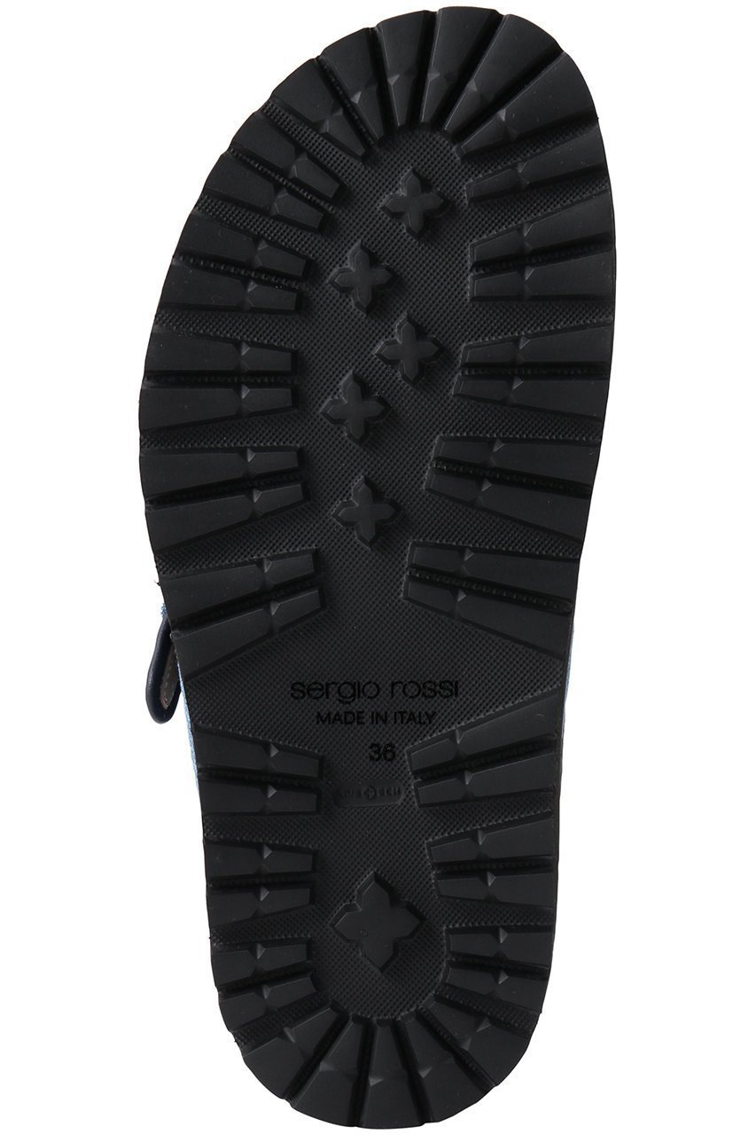 【セルジオ ロッシ/SERGIO ROSSI】のsrTWENTY BUCKLE フラットサンダル 人気、トレンドファッション・服の通販 founy(ファニー) 　ファッション　Fashion　レディースファッション　Fashion for Women　クリスタル　Crystal, Swarovski　サンダル　Sandals, Summer Shoes　デニム　Denim, Jeans Material　フラット　Flat, Flat Shoes　夏　Summer　other-5|ID: prp329100004562092 ipo3291000000036741295