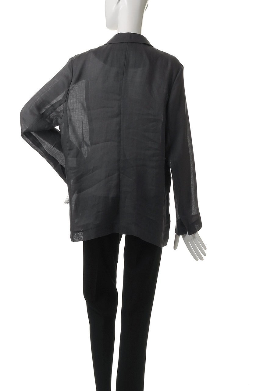 【エブール/ebure】のラミーツイル アンコンジャケット 人気、トレンドファッション・服の通販 founy(ファニー) 　ファッション　Fashion　レディースファッション　Fashion for Women　アウター　Coat / Outerwear Collection　レディースジャケット・軽アウター　Jackets　おすすめ　Recommended / Our Picks　ジャケット　Jacket, Outerwear　ダブル　Double, Double-Breasted　バランス　Balance, Style Balance　パッチ　Patch, Appliqué　ポケット　Pocket, Pocket Detail　エレガント 上品　Elegant　今季　This Season, Current Season　other-4|ID: prp329100004563495 ipo3291000000036214816