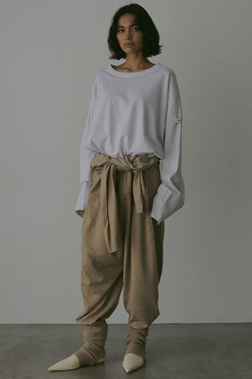 【エトレトウキョウ/ETRE TOKYO】のフロントファスナーニットオールインワン 人気、トレンドファッション・服の通販 founy(ファニー) 　ファッション　Fashion　レディースファッション　Fashion for Women　パンツ　Pants & Trousers　シンプル　Simple, Minimal　ジップ　Zip, Zipper　フロント　Front, Front Design　ブラウジング　Blouson Silhouette, Cinched Waist　other-2|ID: prp329100004563500 ipo3291000000036072325