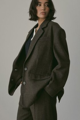 【エトレトウキョウ/ETRE TOKYO】 チェックツィードテーラージャケット人気、トレンドファッション・服の通販 founy(ファニー) ファッション Fashion レディースファッション Fashion for Women アウター Coat / Outerwear Collection レディースジャケット・軽アウター Jackets おすすめ Recommended / Our Picks クラシカル Classical, Vintage-Inspired ジャケット Jacket, Outerwear セットアップ Set-Up, Coordinated Outfit チェック Check, Plaid, Tartan ツイード Twill, Twill Weave デニム Denim, Jeans Material 新作・新入荷 New Arrivals / New In |ID:prp329100004563502