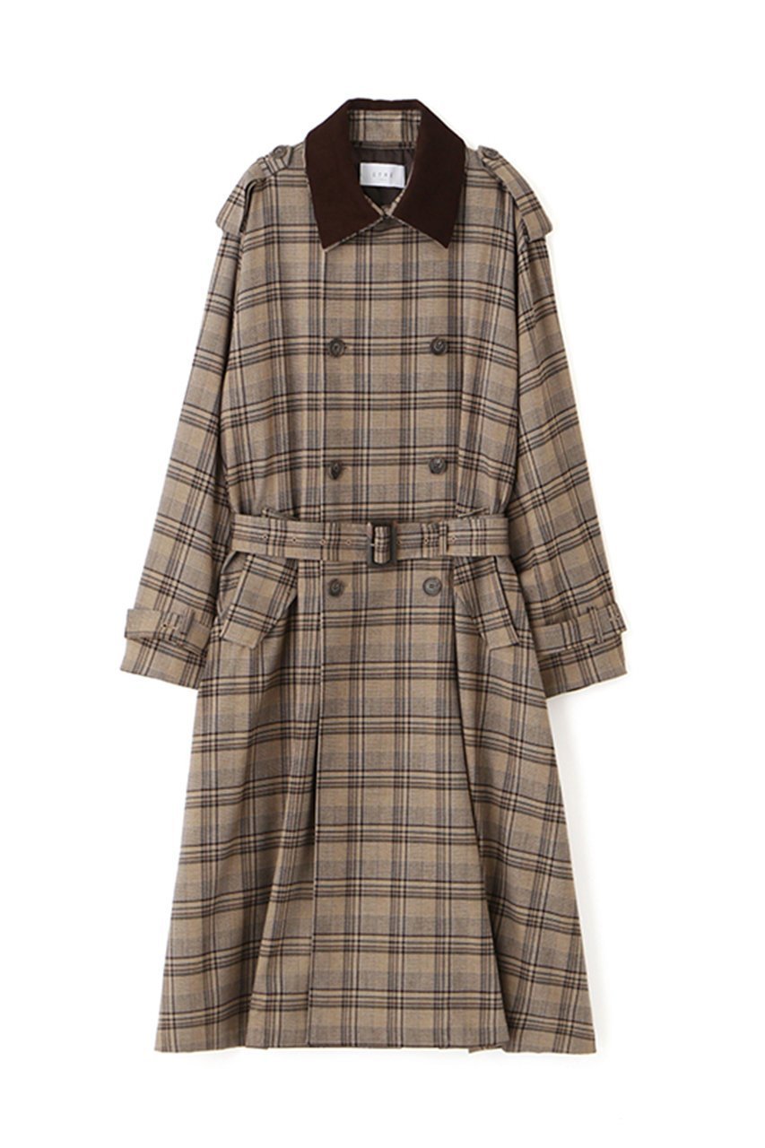 【エトレトウキョウ/ETRE TOKYO】のフードストールロングトレンチコート 人気、トレンドファッション・服の通販 founy(ファニー) 　ファッション　Fashion　レディースファッション　WOMEN　アウター　Coat Outerwear　コート　Coats　トレンチコート　Trench Coats　インナー　Inner　コーデュロイ　Corduroy　シンプル　Simple　ストール　Stall　ロング　Long　NEW・新作・新着・新入荷　New Arrivals　秋　Autumn/Fall　other-4|ID: prp329100004563503 ipo3291000000032271292
