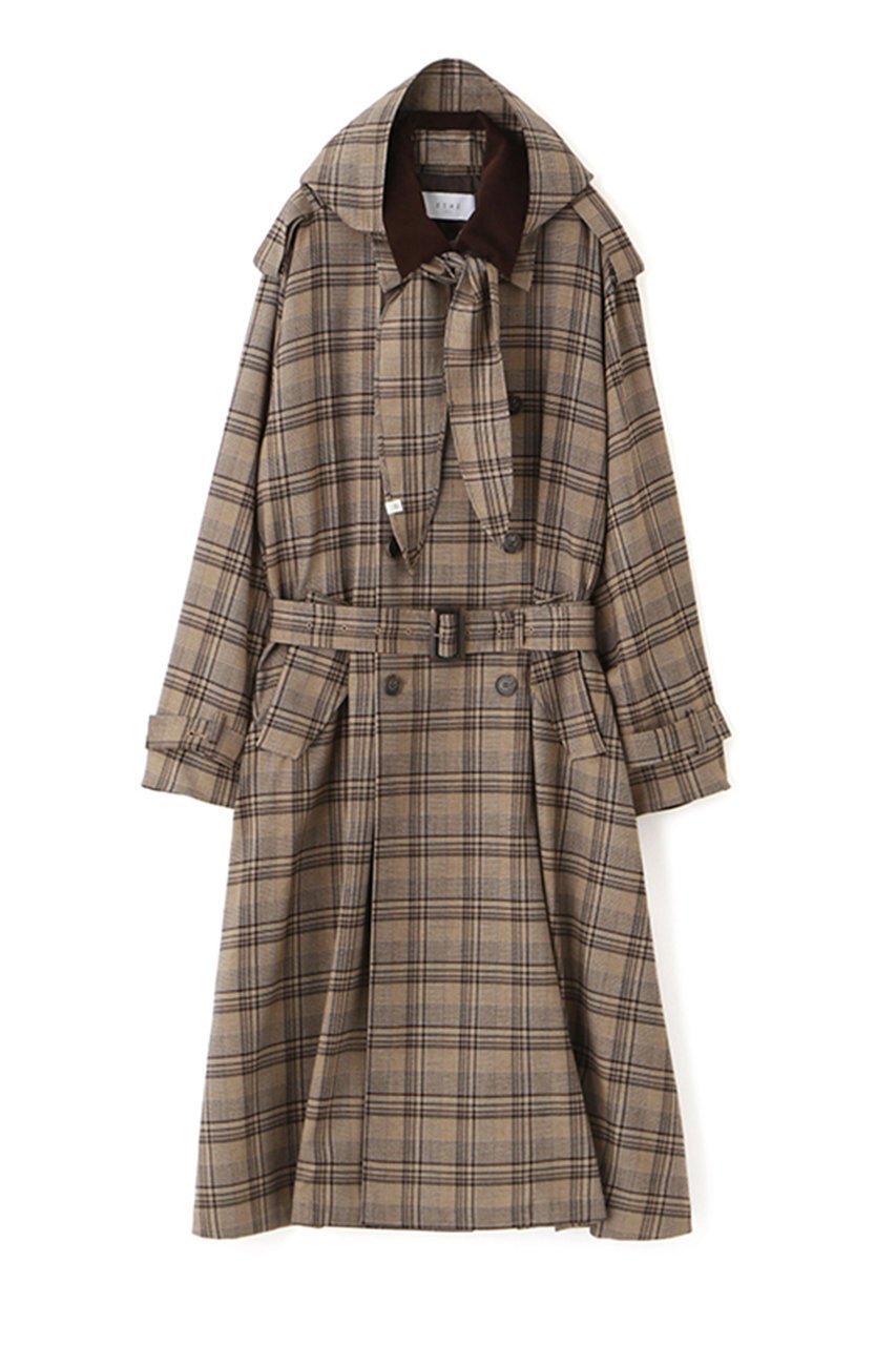 【エトレトウキョウ/ETRE TOKYO】のフードストールロングトレンチコート 人気、トレンドファッション・服の通販 founy(ファニー) 　ファッション　Fashion　レディースファッション　Fashion for Women　アウター　Coat / Outerwear Collection　コート・ロングコート・ピーコート　Long Coats, Peacoats & More　トレンチコート / 春秋の定番アウター　Trench Coats　インナー　Innerwear　コーデュロイ　Corduroy, Cord Fabric　シンプル　Simple, Minimal　ストール　Stole, Wrap　ロング　Long, Long-Length　新作・新入荷　New Arrivals / New In　秋　Autumn　other-7|ID: prp329100004563503 ipo3291000000034166668