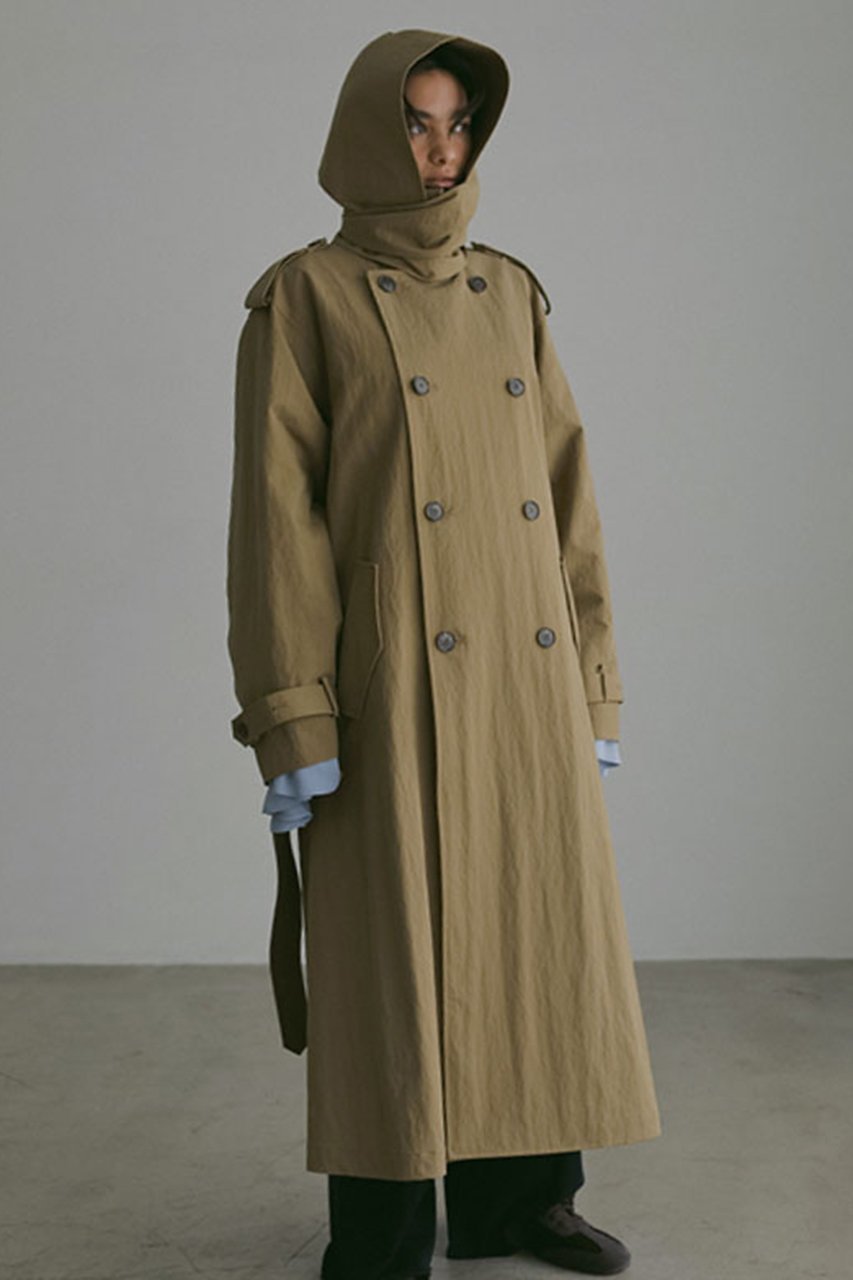 【エトレトウキョウ/ETRE TOKYO】のフードストールロングトレンチコート 人気、トレンドファッション・服の通販 founy(ファニー) ファッション Fashion レディースファッション Fashion for Women アウター Coat / Outerwear Collection コート・ロングコート・ピーコート Long Coats, Peacoats & More トレンチコート / 春秋の定番アウター Trench Coats インナー Innerwear コーデュロイ Corduroy, Cord Fabric シンプル Simple, Minimal ストール Stole, Wrap ロング Long, Long-Length 秋 Autumn other-1|ID: prp329100004563503 ipo3291000000035834668