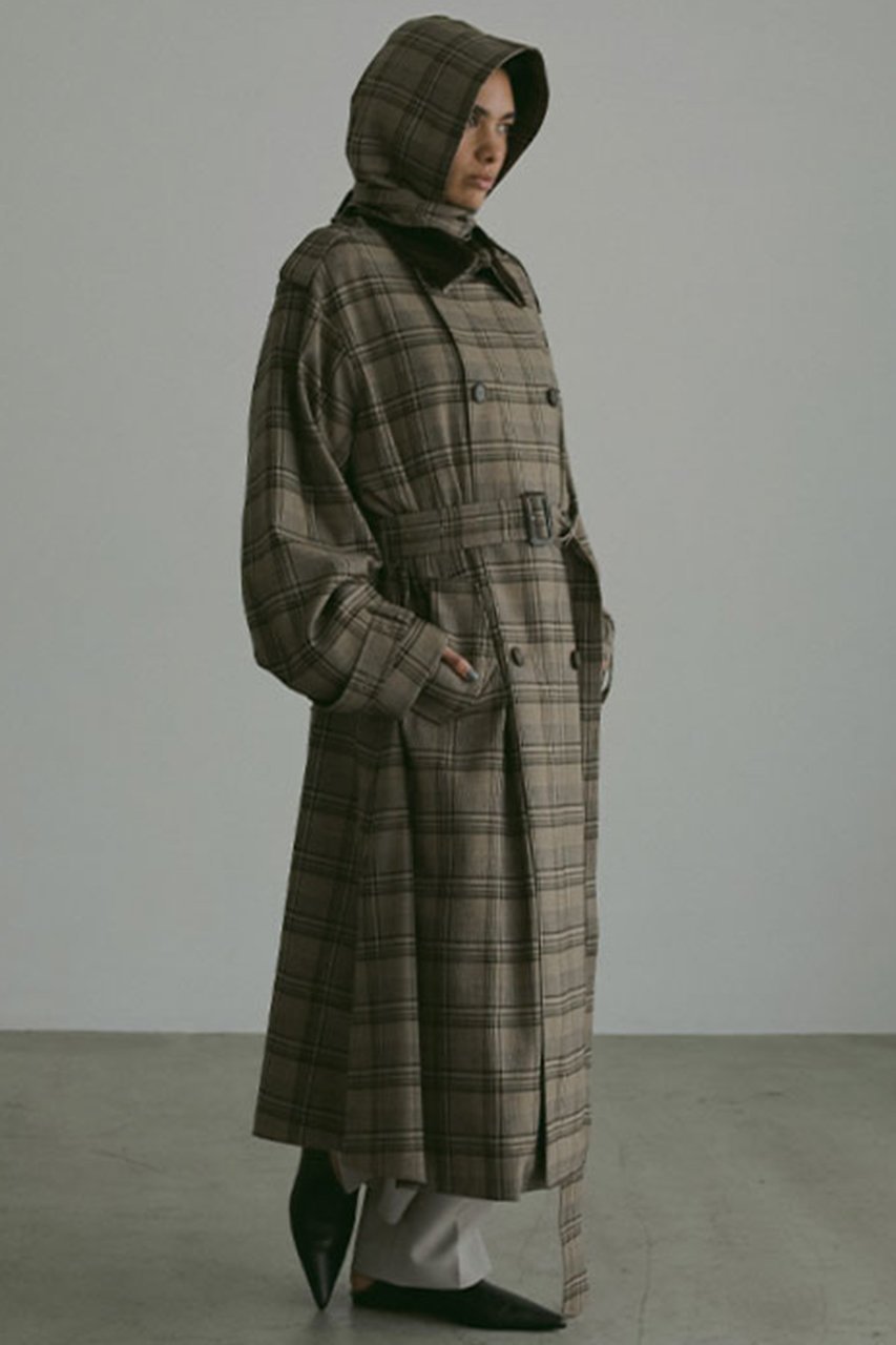 【エトレトウキョウ/ETRE TOKYO】のフードストールロングトレンチコート 人気、トレンドファッション・服の通販 founy(ファニー) ファッション Fashion レディースファッション Fashion for Women アウター Coat / Outerwear Collection コート・ロングコート・ピーコート Long Coats, Peacoats & More トレンチコート / 春秋の定番アウター Trench Coats インナー Innerwear コーデュロイ Corduroy, Cord Fabric シンプル Simple, Minimal ストール Stole, Wrap ロング Long, Long-Length 秋 Autumn other-2|ID: prp329100004563503 ipo3291000000035834676