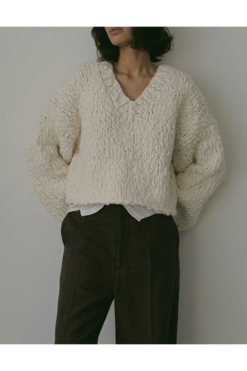 【エトレトウキョウ/ETRE TOKYO】の2wayハンドニットカーディガン 人気、トレンドファッション・服の通販 founy(ファニー) 　ファッション　Fashion　レディースファッション　WOMEN　トップス・カットソー　Tops/Tshirt　ニット　Knit Tops　カーディガン　Cardigans　おすすめ　Recommend　カーディガン　Cardigan　ショート　Short　バランス　Balance　ルーズ　Loose　今季　This Season　NEW・新作・新着・新入荷　New Arrivals　 other-1|ID: prp329100004563508 ipo3291000000032271338