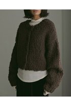 【エトレトウキョウ/ETRE TOKYO】の2wayハンドニットカーディガン ブラウン|ID:prp329100004563508