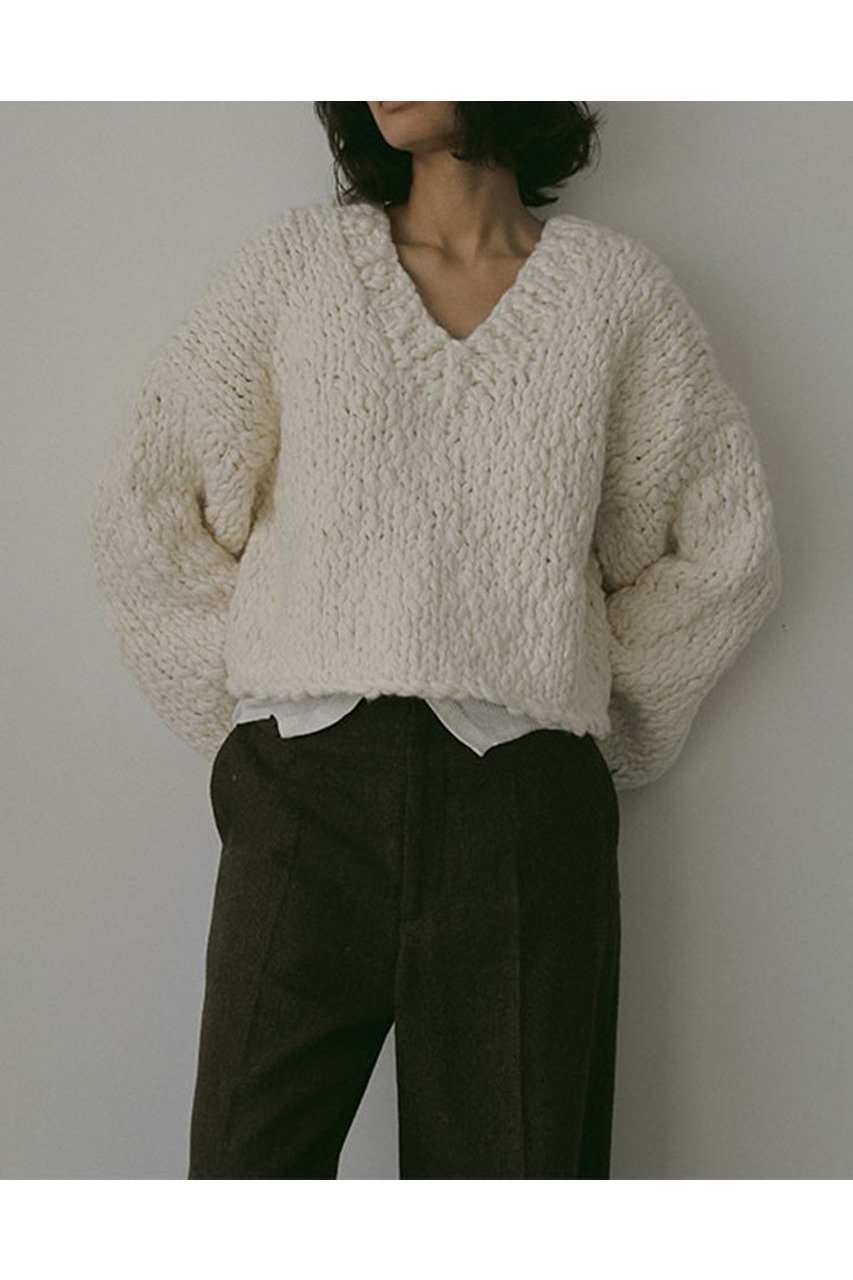 【エトレトウキョウ/ETRE TOKYO】の2wayハンドニットカーディガン 人気、トレンドファッション・服の通販 founy(ファニー) 　ファッション　Fashion　レディースファッション　Fashion for Women　トップス・カットソー　Cut & Sew Tops　ニット　Knit Tops & Sweaters　カーディガン・羽織り　Layered Style Cardigans　おすすめ　Recommended / Our Picks　カーディガン　Cardigan, Knitwear　ショート　Short, Short Length　バランス　Balance, Style Balance　ルーズ　Loose, Oversized　今季　This Season, Current Season　新作・新入荷　New Arrivals / New In　 other-1|ID: prp329100004563508 ipo3291000000033936100