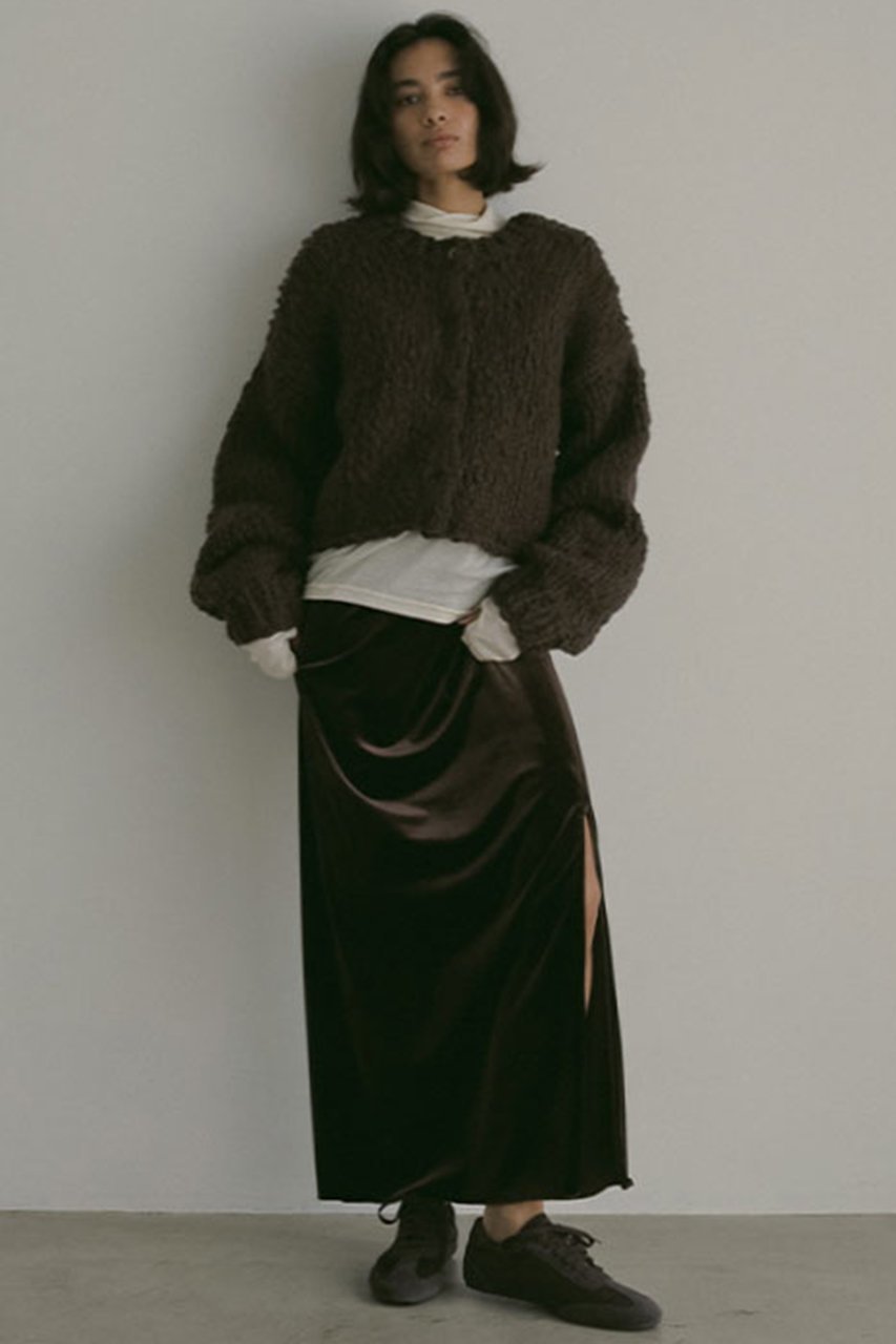 【エトレトウキョウ/ETRE TOKYO】の2wayハンドニットカーディガン 人気、トレンドファッション・服の通販 founy(ファニー) 　ファッション　Fashion　レディースファッション　Fashion for Women　トップス・カットソー　Cut & Sew Tops　ニット　Knit Tops & Sweaters　カーディガン・羽織り　Layered Style Cardigans　おすすめ　Recommended / Our Picks　カーディガン　Cardigan, Knitwear　ショート　Short, Short Length　バランス　Balance, Style Balance　ルーズ　Loose, Oversized　今季　This Season, Current Season　other-2|ID: prp329100004563508 ipo3291000000035800126