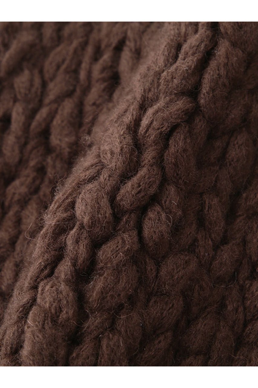 【エトレトウキョウ/ETRE TOKYO】の2wayハンドニットカーディガン 人気、トレンドファッション・服の通販 founy(ファニー) 　ファッション　Fashion　レディースファッション　Fashion for Women　トップス・カットソー　Cut & Sew Tops　ニット　Knit Tops & Sweaters　カーディガン・羽織り　Layered Style Cardigans　おすすめ　Recommended / Our Picks　カーディガン　Cardigan, Knitwear　ショート　Short, Short Length　バランス　Balance, Style Balance　ルーズ　Loose, Oversized　今季　This Season, Current Season　other-8|ID: prp329100004563508 ipo3291000000035800137