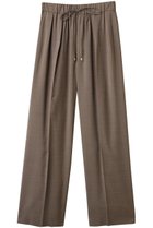 【エブール/ebure】のクリアウール イージーワイドパンツ ライトブラウン|ID:prp329100004563512