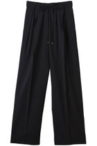 【エブール/ebure】のクリアウール イージーワイドパンツ ネイビー|ID:prp329100004563512