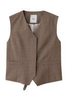 【エブール/ebure】の【6/6 0:00販売開始】クリアウール ジレ 人気、トレンドファッション・服の通販 founy(ファニー) ファッション Fashion レディースファッション WOMEN アウター Coat Outerwear ジャケット Jackets 2025年 2025 おすすめ Recommend インナー Inner キャミ Cami シェイプ Shape ジャケット Jacket スタイリッシュ Stylish セットアップ Set Up タンク Tank ベスト Vest マニッシュ Mannish A/W・秋冬 Aw・Autumn/Winter・Fw・Fall-Winter |ID:prp329100004563513