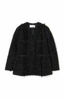 【アドーア/ADORE】のファンシーツィードジャケット 人気、トレンドファッション・服の通販 founy(ファニー) ファッション Fashion レディースファッション WOMEN アウター Coat Outerwear ジャケット Jackets おすすめ Recommend ジャケット Jacket セットアップ Set Up ツイード Tweed ミックス Mix モヘア Mohair ループ Loop |ID:prp329100004563518