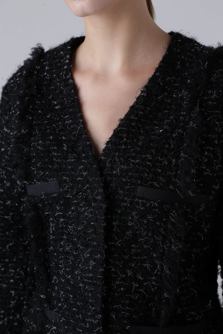 【アドーア/ADORE】のファンシーツィードジャケット 人気、トレンドファッション・服の通販 founy(ファニー) 　ファッション　Fashion　レディースファッション　Fashion for Women　アウター　Coat / Outerwear Collection　レディースジャケット・軽アウター　Jackets　おすすめ　Recommended / Our Picks　ジャケット　Jacket, Outerwear　セットアップ　Set-Up, Coordinated Outfit　ツイード　Twill, Twill Weave　ミックス　Mix, Mixed Style　ループ　Loop, Loop Knit　other-5|ID: prp329100004563518 ipo3291000000032959443