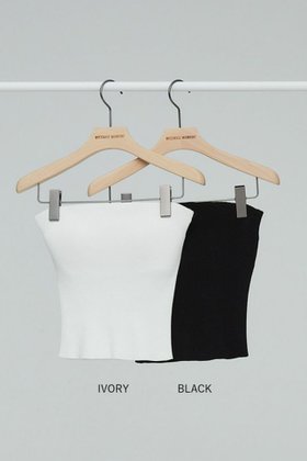 【ナイスナイスモーメント/NICENICE MOMENT】 ニットバンドゥ(3Dカップ付き)人気、トレンドファッション・服の通販 founy(ファニー) ファッション Fashion レディースファッション Fashion for Women トップス・カットソー Cut & Sew Tops ニット Knit Tops & Sweaters カジュアルプルオーバー・ニットトップス Pullovers & Knit Tops / Casual Pullovers インナー Innerwear フィット Fit, Slim Fit |ID:prp329100004563520