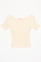 【ナイスナイスモーメント/NICENICE MOMENT】のオープンショルダーシェル(不織布カップ付き) エクリュ|ID: prp329100004563525 ipo3291000000032695060