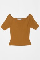 【ナイスナイスモーメント/NICENICE MOMENT】のオープンショルダーシェル(不織布カップ付き) 人気、トレンドファッション・服の通販 founy(ファニー) ファッション Fashion レディースファッション Fashion for Women トップス・カットソー Cut & Sew Tops ニット Knit Tops & Sweaters カジュアルプルオーバー・ニットトップス Pullovers & Knit Tops / Casual Pullovers フィット Fit, Slim Fit 再入荷 Restock / Back in Stock thumbnail アンバー|ID: prp329100004563525 ipo3291000000032812857