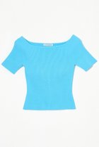 【ナイスナイスモーメント/NICENICE MOMENT】のオープンショルダーシェル(不織布カップ付き) 人気、トレンドファッション・服の通販 founy(ファニー) ファッション Fashion レディースファッション Fashion for Women トップス・カットソー Cut & Sew Tops ニット Knit Tops & Sweaters カジュアルプルオーバー・ニットトップス Pullovers & Knit Tops / Casual Pullovers フィット Fit, Slim Fit 再入荷 Restock / Back in Stock thumbnail レトロブルー|ID: prp329100004563525 ipo3291000000032812860