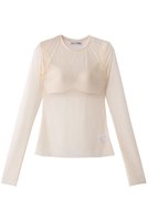 【ナイスナイスモーメント/NICENICE MOMENT】のメッシュ ロングスリーブシェル(3Dカップ付き) 人気、トレンドファッション・服の通販 founy(ファニー) ファッション Fashion レディースファッション WOMEN 下着・ランジェリー Underwear その他インナー・ランジェリー Other lingerie インナー Inner メッシュ Mesh ランジェリー Lingerie NEW・新作・新着・新入荷 New Arrivals |ID:prp329100004563558