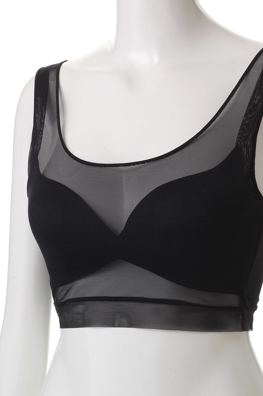 【ナイスナイスモーメント/NICENICE MOMENT】のメッシュブラタンク(3Dカップ付き) 人気、トレンドファッション・服の通販 founy(ファニー) 　ファッション　Fashion　レディースファッション　WOMEN　下着・ランジェリー　Underwear　その他インナー・ランジェリー　Other lingerie　インナー　Inner　ストレッチ　Stretch　スポーティ　Sporty　タンク　Tank　フィット　Fit　ヘムライン　Hemline　ランジェリー　Lingerie　NEW・新作・新着・新入荷　New Arrivals　other-5|ID: prp329100004563563 ipo3291000000032271793