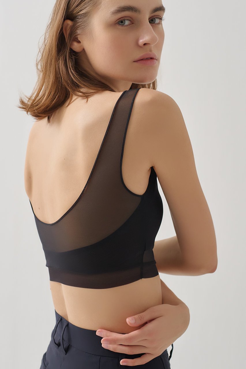 【ナイスナイスモーメント/NICENICE MOMENT】のメッシュブラタンク(3Dカップ付き) 人気、トレンドファッション・服の通販 founy(ファニー) 　ファッション　Fashion　レディースファッション　WOMEN　下着・ランジェリー　Underwear　その他インナー・ランジェリー　Other lingerie　インナー　Inner　ストレッチ　Stretch　スポーティ　Sporty　タンク　Tank　フィット　Fit　ヘムライン　Hemline　ランジェリー　Lingerie　NEW・新作・新着・新入荷　New Arrivals　other-7|ID: prp329100004563563 ipo3291000000032271795